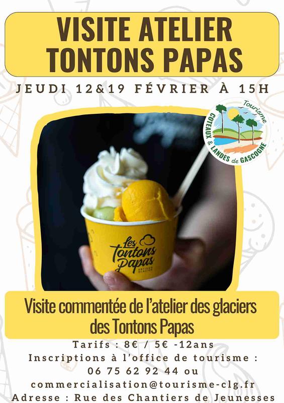 Visite de l'atelier des Tontons Papas