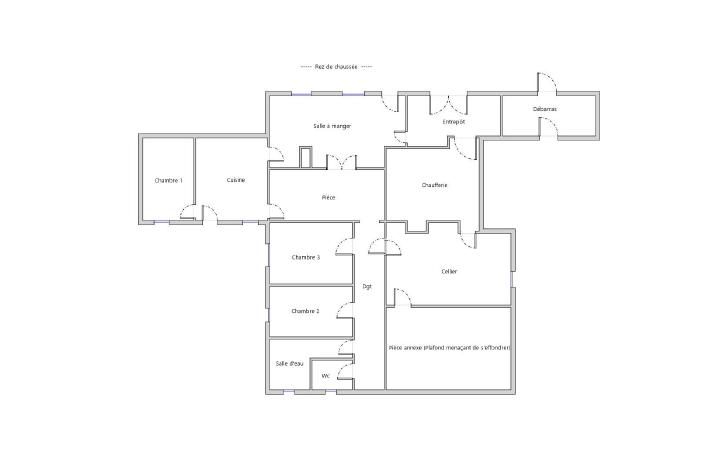 Maison de campagne - 130 m² - 5 pièces