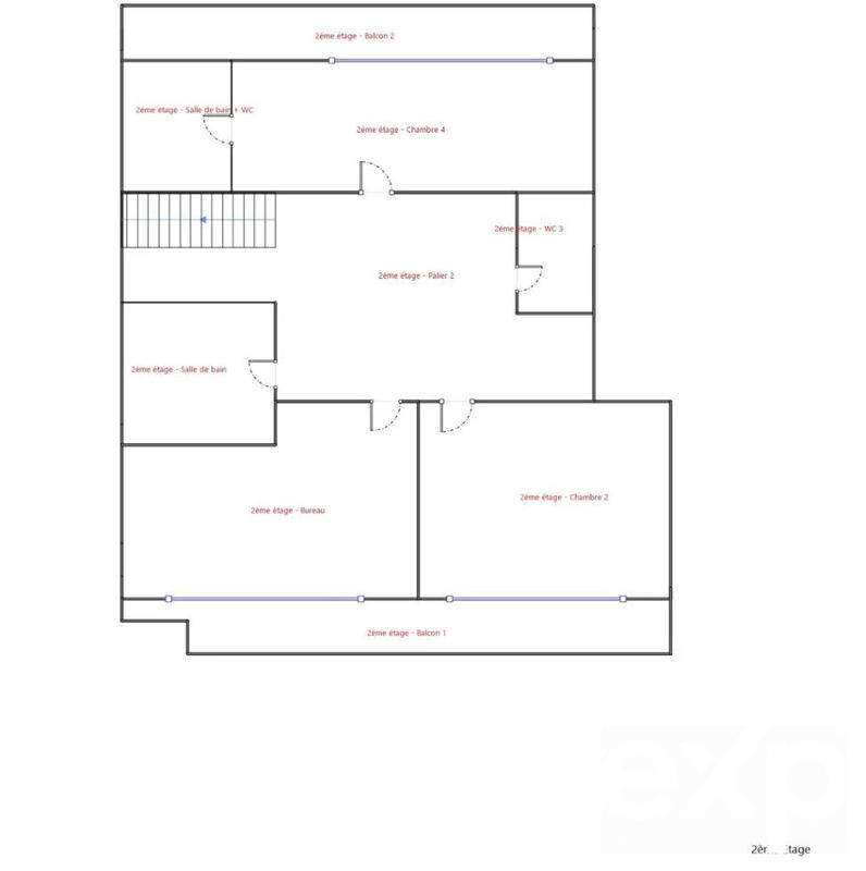 Appartement - 213 m² - 6 pièces