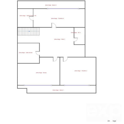 Appartement - 213 m² - 6 pièces