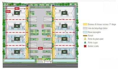 Local d'activité / Entrepôt - 1 518 m²