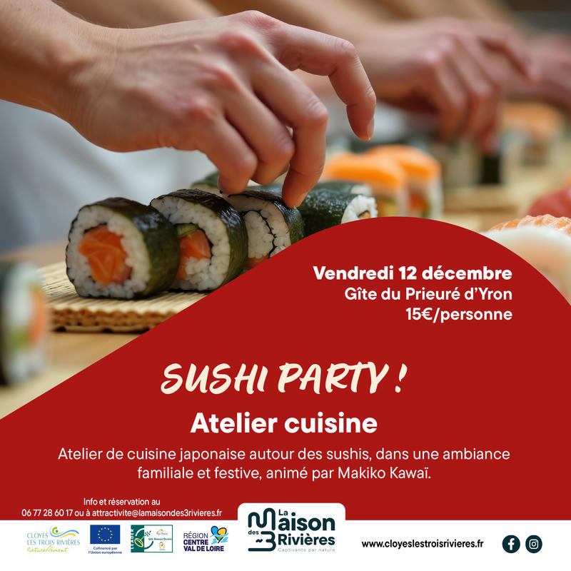 Atelier cuisine - Sushi Party