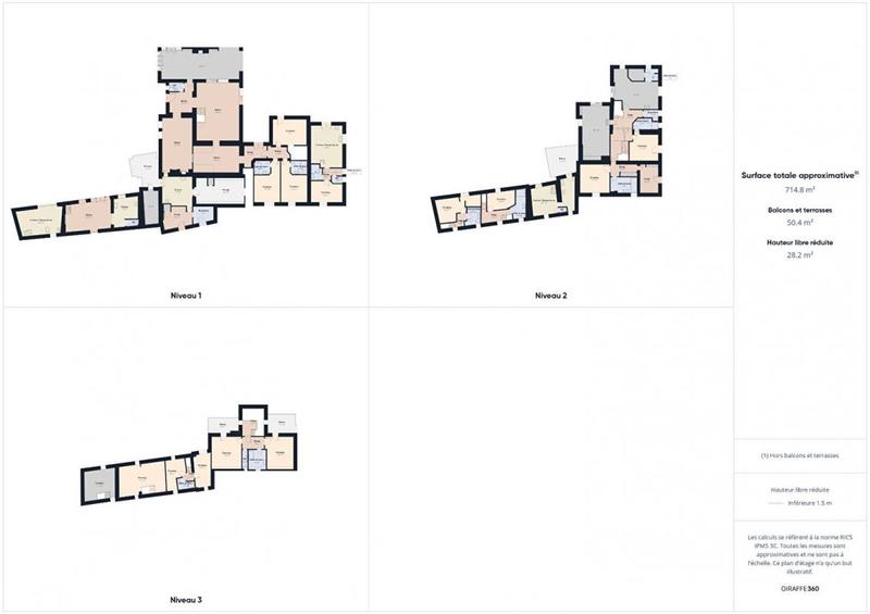 Maison - 640 m² - 26 pièces