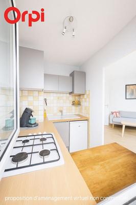 Appartement - 38 m² - 1 pièce