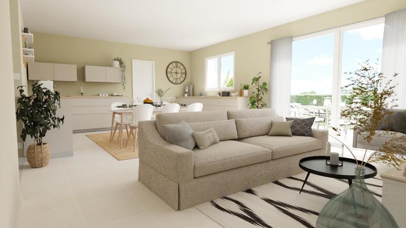 Maison - 90 m² - 4 pièces