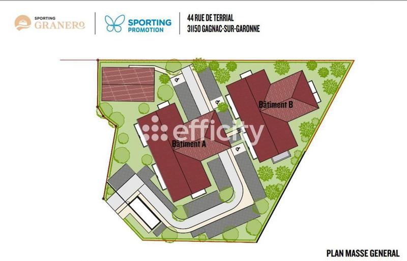 Appartement - 61 m² - 3 pièces