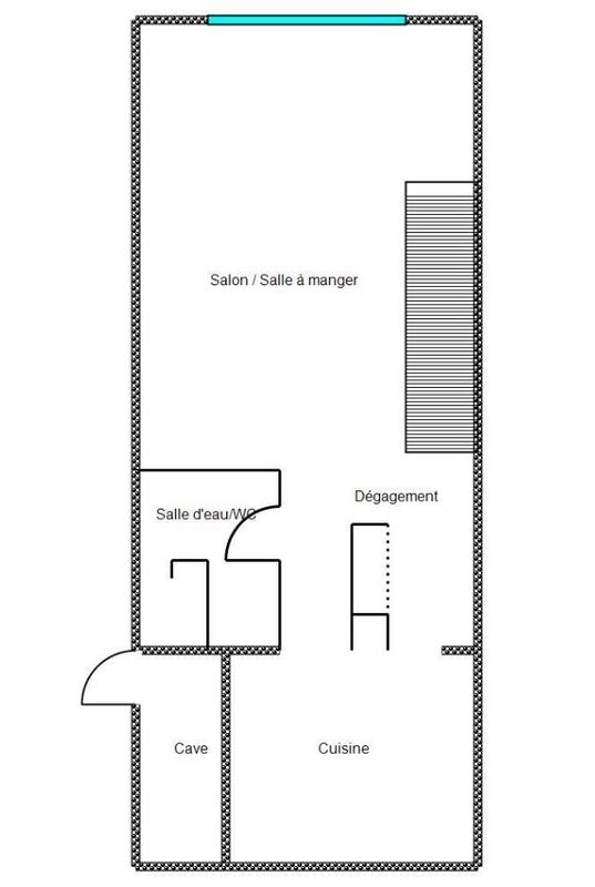Duplex - 74 m² - 2 pièces