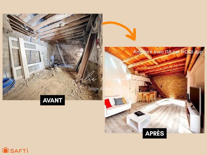 Maison - 57 m² - 3 pièces