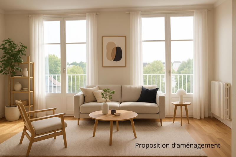 Appartement - 94 m² - 5 pièces