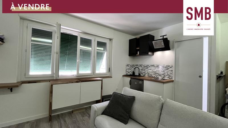 Studio - 19 m² - 1 pièce