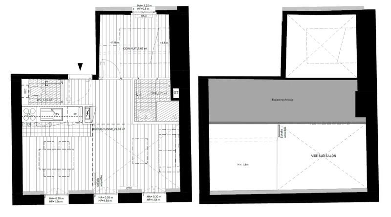 Appartement - 32 m² - 2 pièces