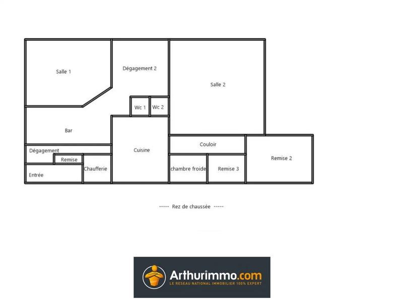 Immeuble - 315 m² - 13 pièces