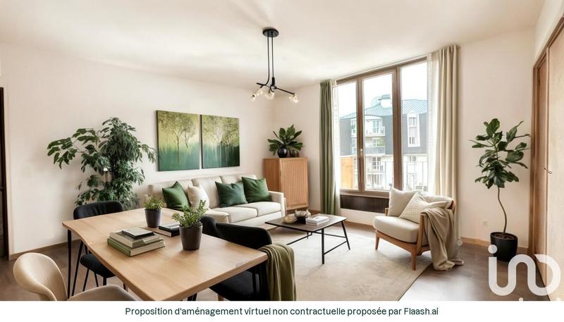 Appartement - 58 m² - 3 pièces