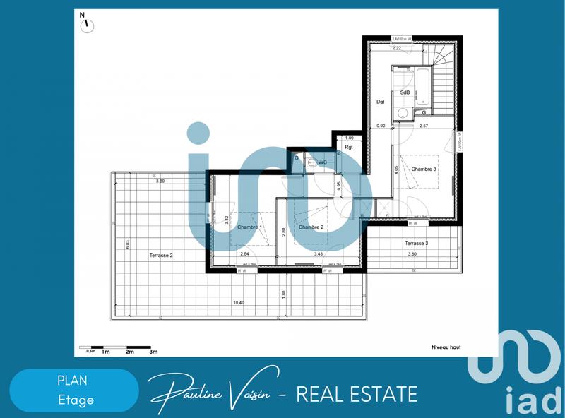 Duplex - 94 m² - 4 pièces