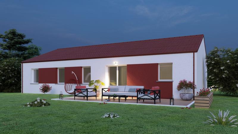 Maison - 89 m² - 6 pièces