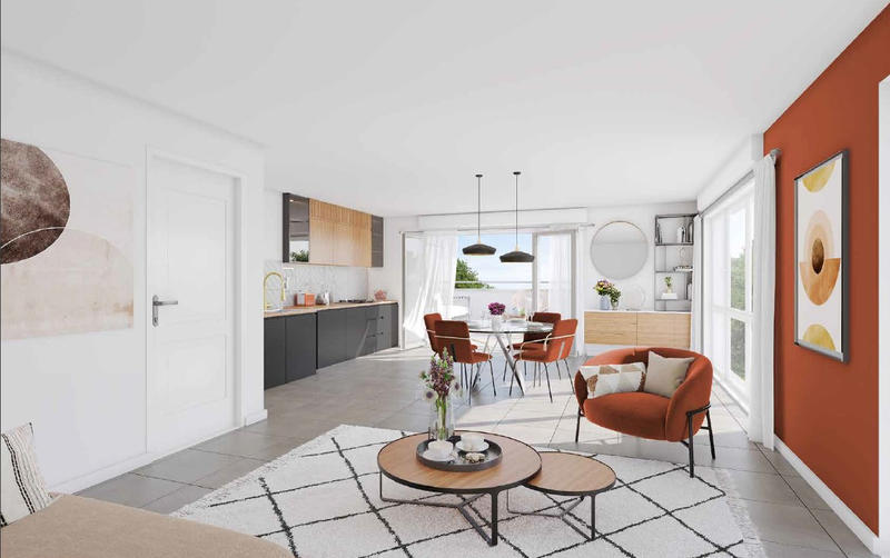 Appartement - 86 m² - 4 pièces