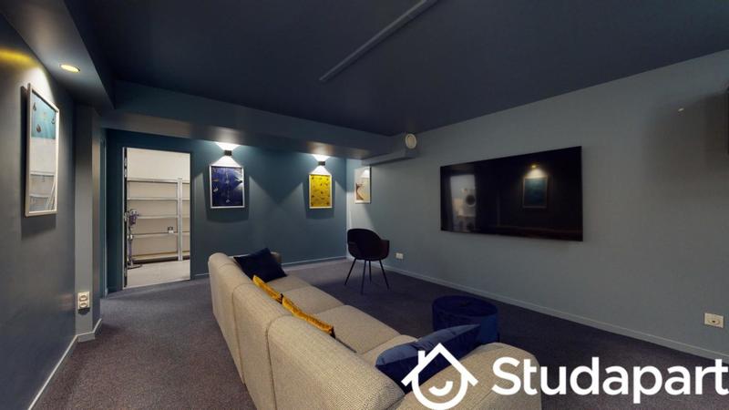 Chambre - 9 m² - 1 pièce