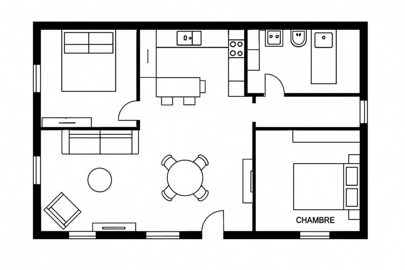 Appartement - 72 m² - 3 pièces