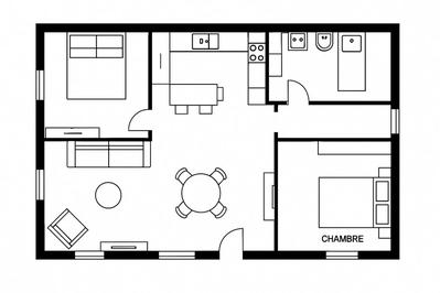 Appartement - 72 m² - 3 pièces