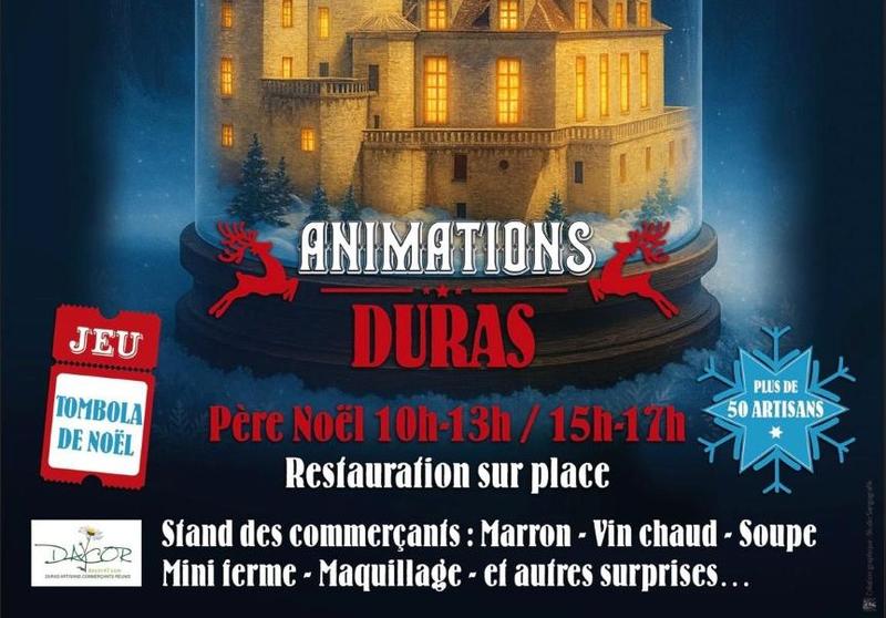 Marché de Noël à Duras