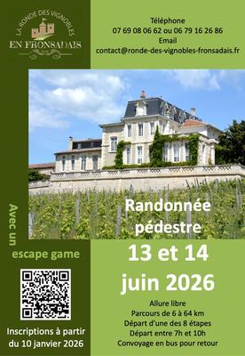 La Ronde des Vignobles en Fronsadais