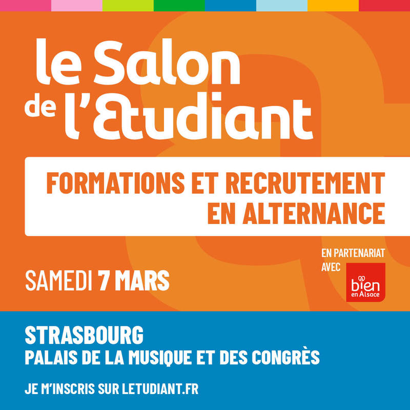 Le Salon formations et recrutement en alternance à Strasbourg