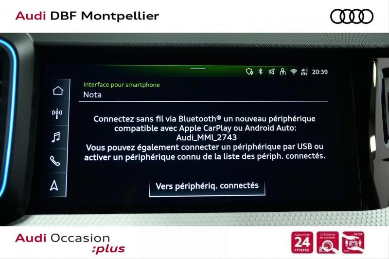 Audi A1 Sportback 30 Tfsi (1.0 116ch) s Troni