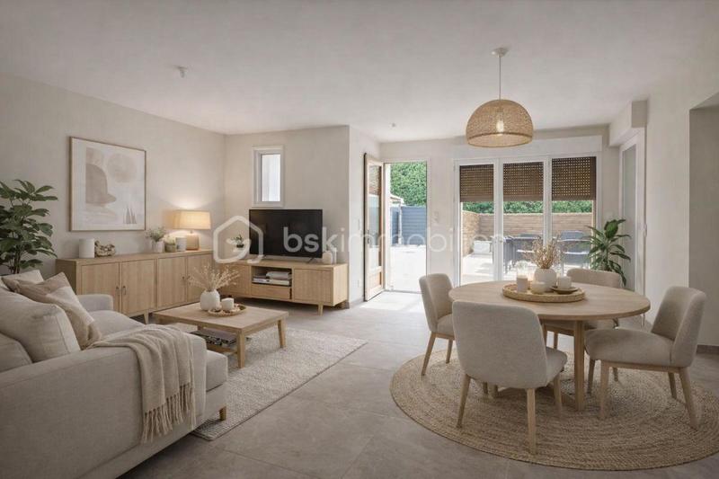 Maison de ville - 89 m² - 4 pièces