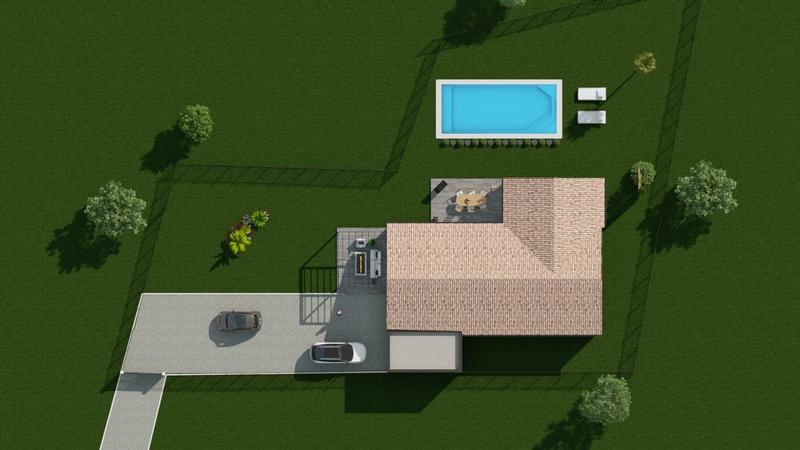 Terrain constructible - 1 220 m²