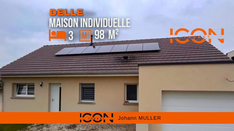 Maison - 98 m² - 5 pièces