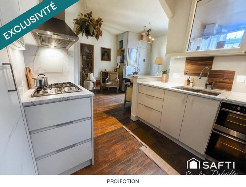 Appartement - 47 m² - 2 pièces