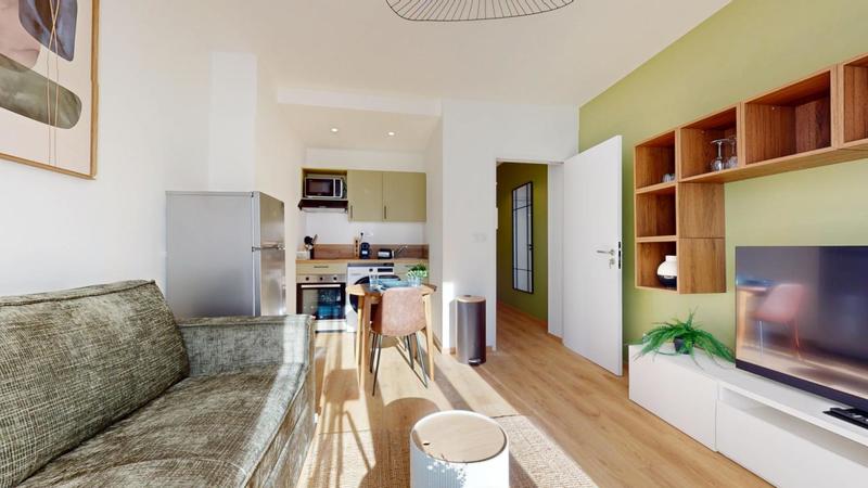 Studio - 21 m² - 2 pièces