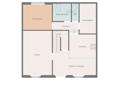Maison - 95 m² - 5 pièces