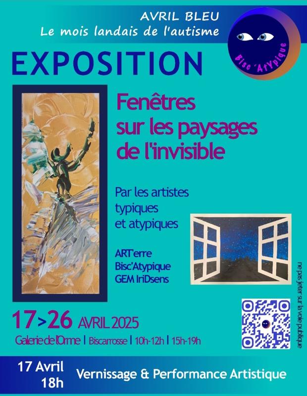 Avril Bleu - Exposition