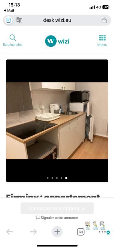 Appartement - 28 m² - 1 pièce