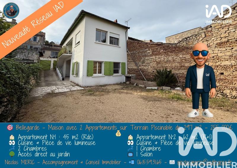 Maison - 107 m² - 6 pièces