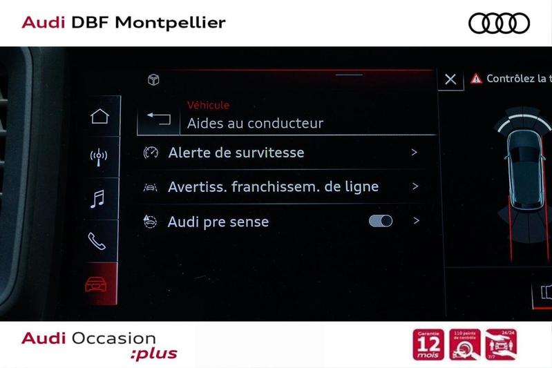 Audi A1 sportback 30 Tfsi 110 ch s tronic 7 s line