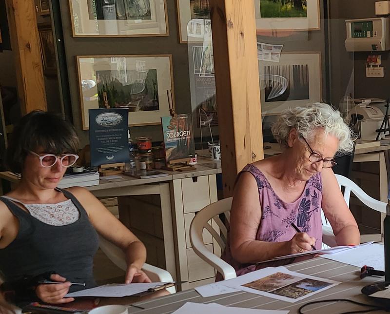 Atelier d'écriture au conservatoire des Landes de Gascogne