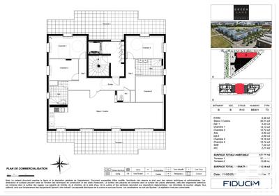 Appartement - 138 m² - 5 pièces
