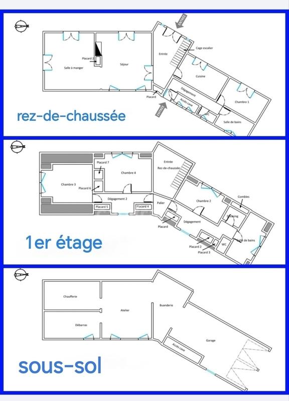 Maison - 169 m² - 6 pièces
