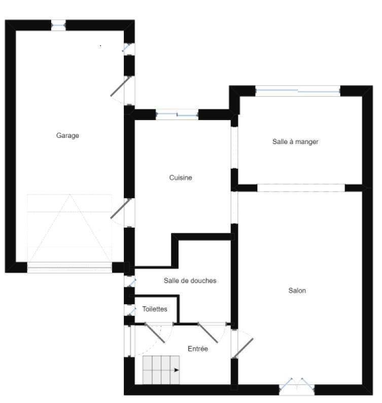 Maison - 76 m² - 4 pièces