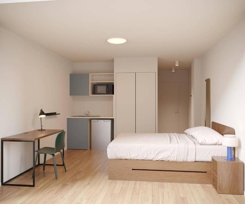 Chambre - 10 m² - 1 pièce