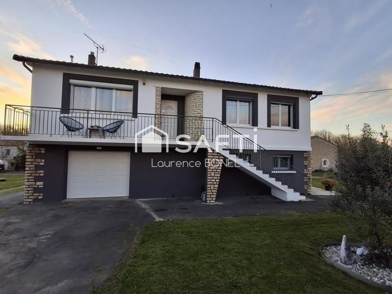 Maison - 88 m² - 5 pièces