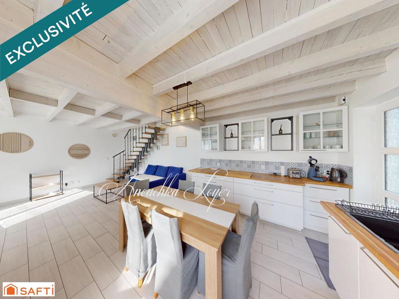 Maison de ville - 90 m² - 4 pièces