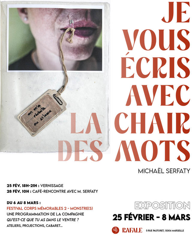 Je vous écris avec la chair des mots