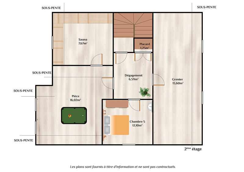 Maison - 220 m² - 10 pièces