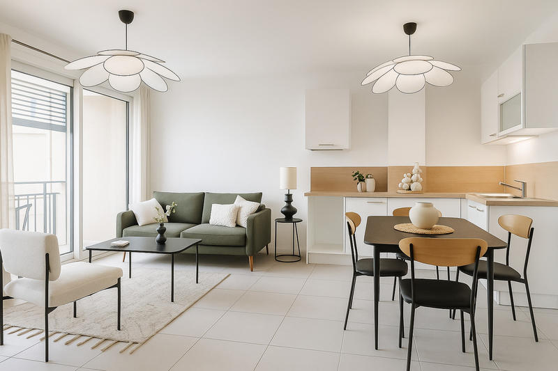 Appartement - 43 m² - 2 pièces