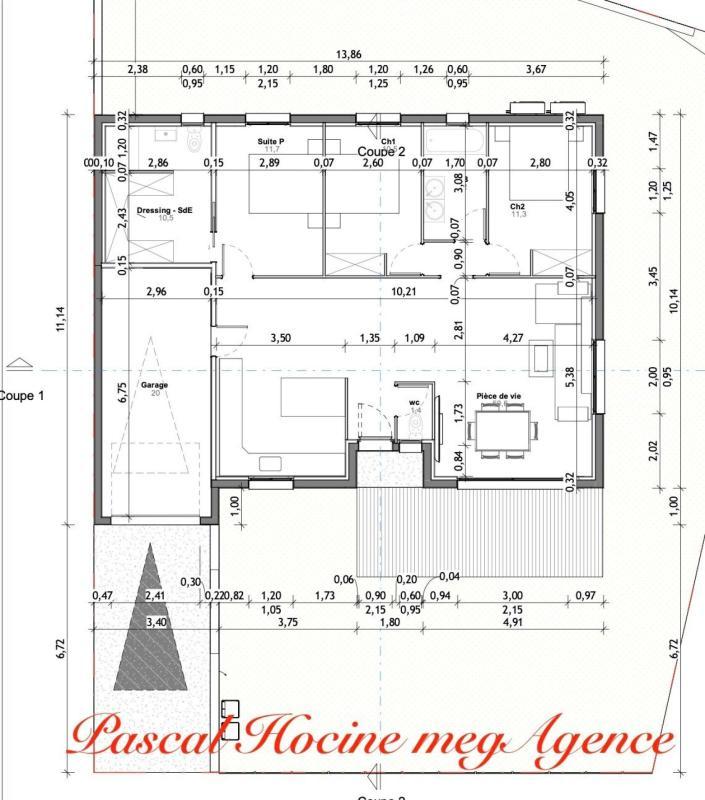 Maison - 103 m² - 4 pièces