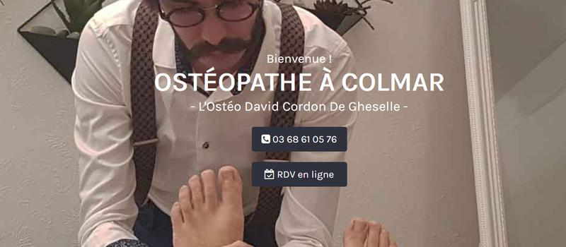 L' Ostéo David Cordon de Gheselle Ostéopathe D.O.