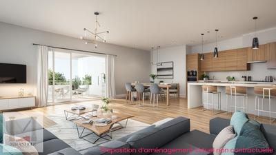 Appartement - 84 m² - 4 pièces